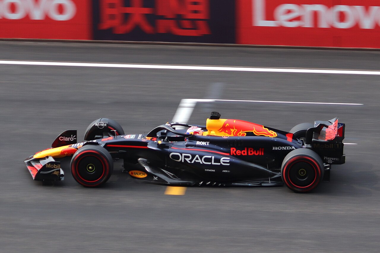 Formula 1 болид на Макс Верстапен